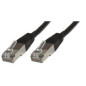 Microconnect Cat5e 1.5m câble de réseau Noir 1,5 m