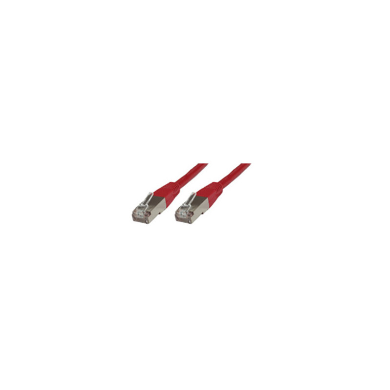 Microconnect 0.25m Cat6 RJ-45 câble de réseau Rouge 0,25 m F/UTP (FTP)