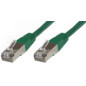 Microconnect 1.5m Cat6 FTP câble de réseau Vert 1,5 m