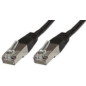Microconnect 1.5m Cat6 FTP câble de réseau Noir 1,5 m