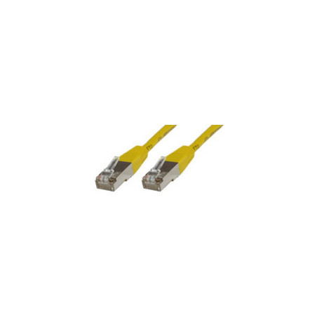 Microconnect 1m Cat6 FTP câble de réseau Jaune
