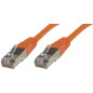 Microconnect B-FTP602O câble de réseau Orange 2 m Cat6 F/UTP (FTP)