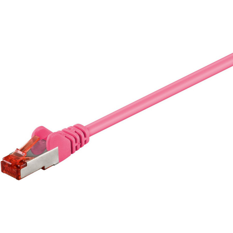 Microconnect B-FTP603PI câble de réseau Rose 3 m Cat6 F/UTP (FTP)