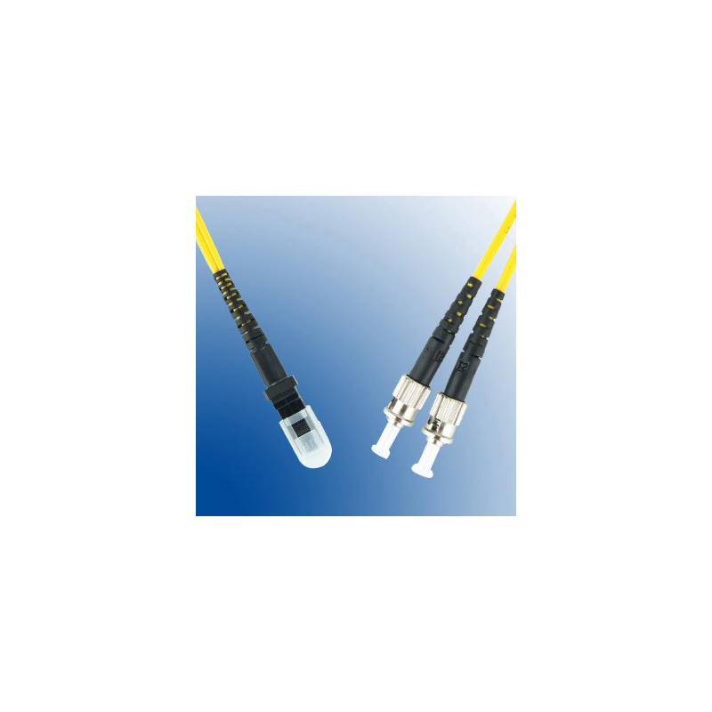 Microconnect MTRJ/UPC-ST/UPC 25m 9/125 OS2 câble de fibre optique MT-RJ OS1/OS2 Jaune