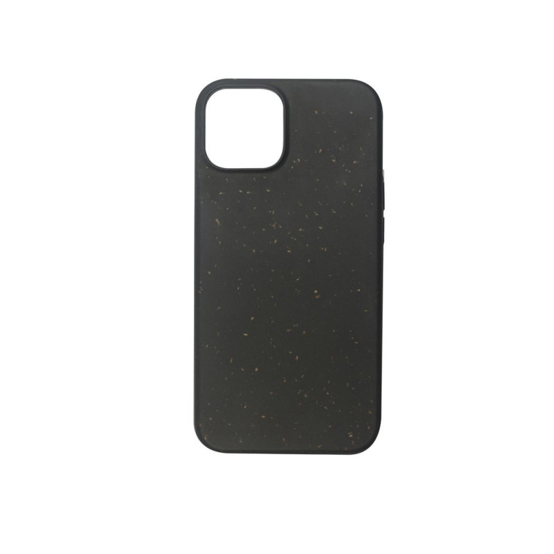 eSTUFF 100% Biodegradable case for iPhone 13 mini coque de protection pour téléphones portables 13,7 cm (5.4") Housse Noir