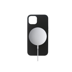eSTUFF Magnetic Silicone Cover for iPhone 13 coque de protection pour téléphones portables 15,5 cm (6.1") Housse Noir
