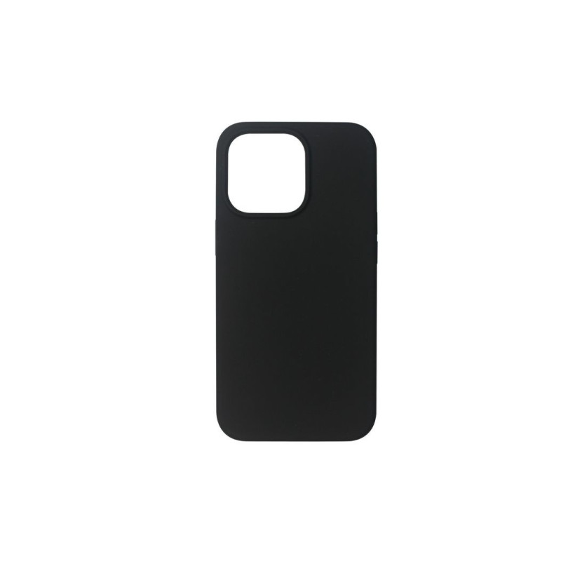 eSTUFF Black silk-touch silicone case for iPhone 13 Pro coque de protection pour téléphones portables 15,5 cm (6.1") Housse Noir