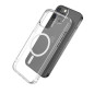 eSTUFF Magnetic Hybrid Clear Case for iPhone 13 Pro coque de protection pour téléphones portables 15,5 cm (6.1") Housse