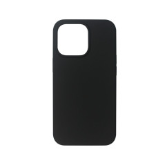 eSTUFF Black silk-touch silicone case for iPhone 13 Pro Max coque de protection pour téléphones portables 17 cm (6.7") Housse