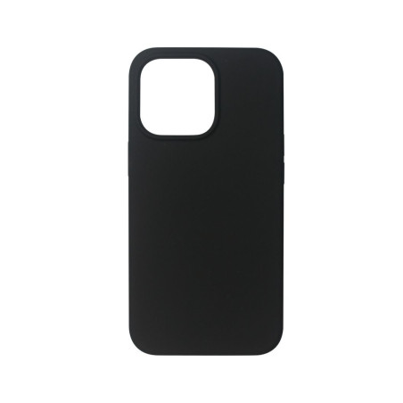eSTUFF Black silk-touch silicone case for iPhone 13 Pro Max coque de protection pour téléphones portables 17 cm (6.7") Housse