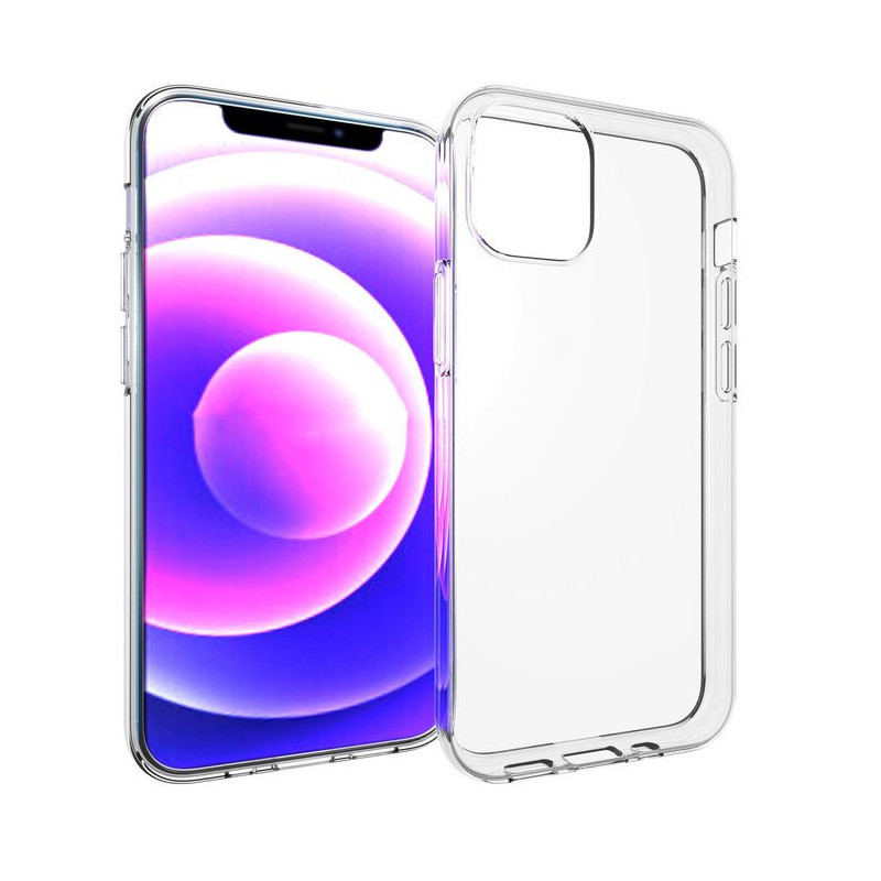 eSTUFF Clear soft Case for iPhone 13 mini coque de protection pour téléphones portables 13,7 cm (5.4") Housse Transparent