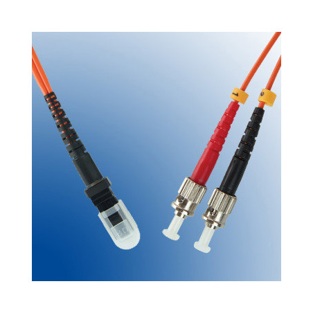 Microconnect FIB211003-2 câble de fibre optique 3 m MT-RJ ST/UPC OM2 Orange