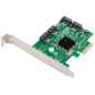 Microconnect MC-PCIE-88SE9230-4 contrôleur RAID PCI Express