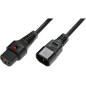 Microconnect PC1022 câble électrique Noir 3 m Coupleur C14 Coupleur C13