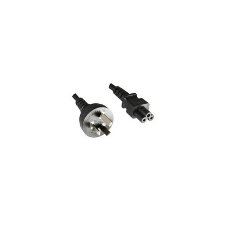 Microconnect PE150818 câble électrique Noir 1,8 m Prise d'alimentation type I Coupleur C5