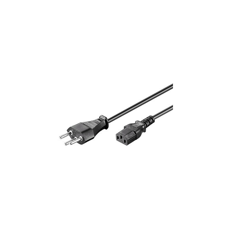 Microconnect PE160430 câble électrique Noir 3 m Coupleur C13