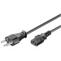 Microconnect PE160430 câble électrique Noir 3 m Coupleur C13