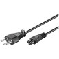 Microconnect PE160830 câble électrique Noir 3 m Prise d'alimentation type J Coupleur C5