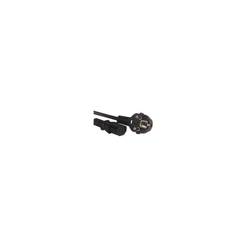 Microconnect PE010418 câble électrique Noir 1,8 m Coupleur C13